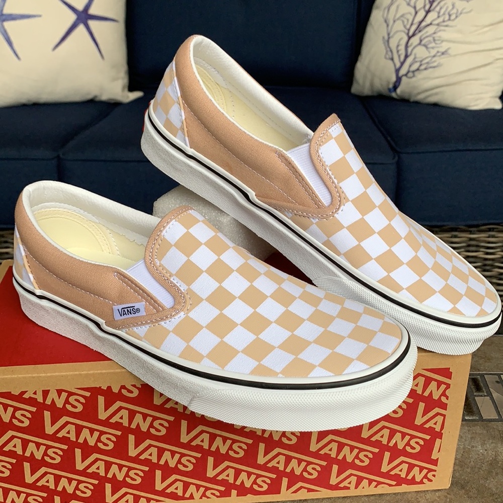 Vans Men’s Classic Slip-On (Checkerboard) Frappe/True Whit
VN0A38F7QC0
sneakers - Picture 7 of 16